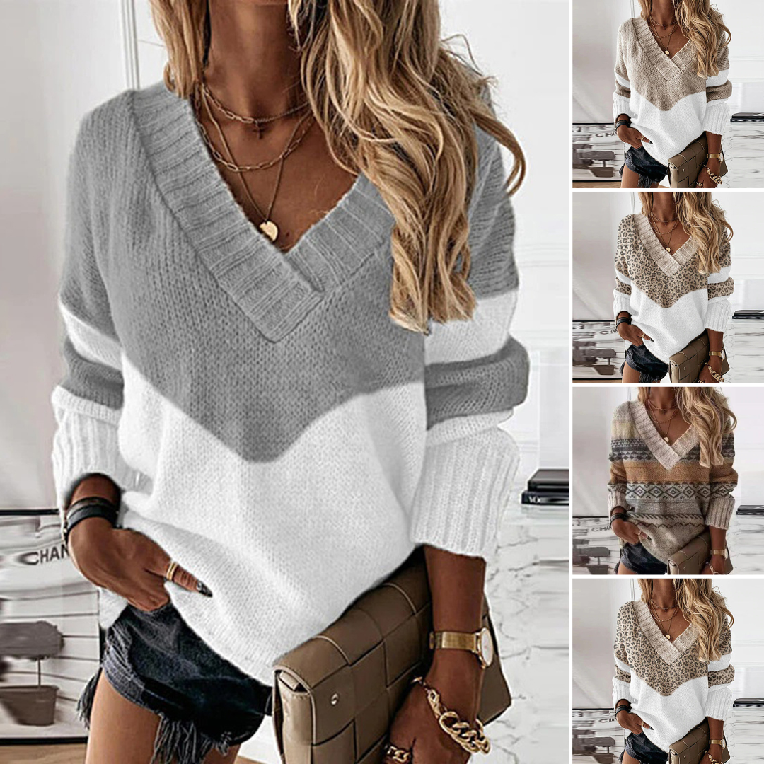 Ester - Schicker Winter Eleganter Strickpullover für Damen