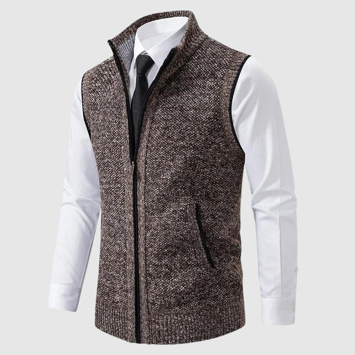Cezar | Elegante vielseitige Herrenstrickweste