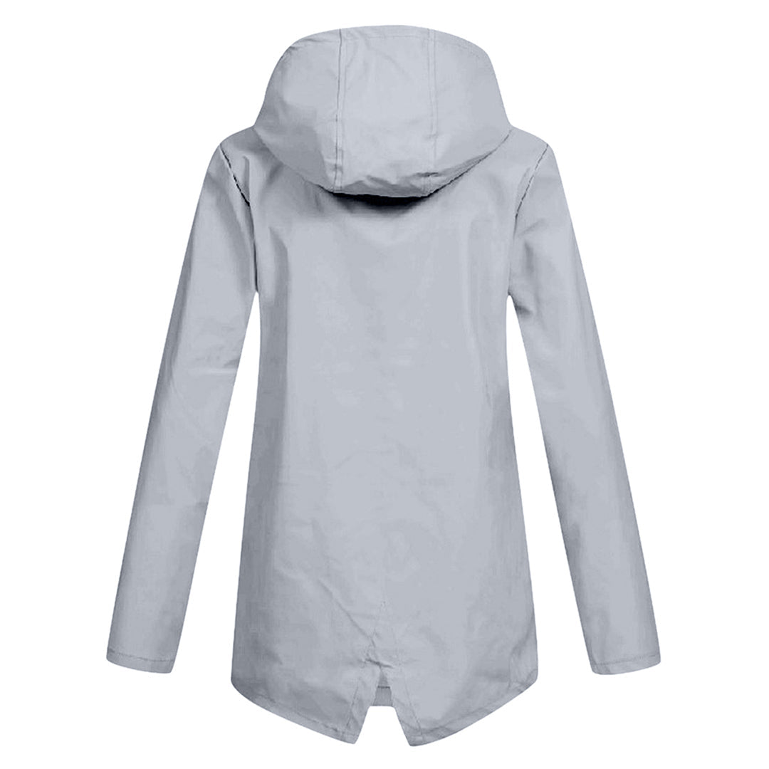 Leichte Regenjacke mit Kapuze für Damen