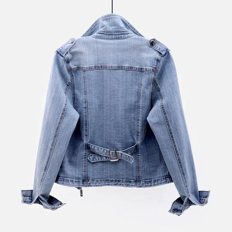 Adalynn - Klassische Herbst Jeansjacke für Damen