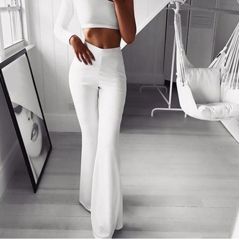 Ellen - Schicker Frühling Flared Pants für Damen