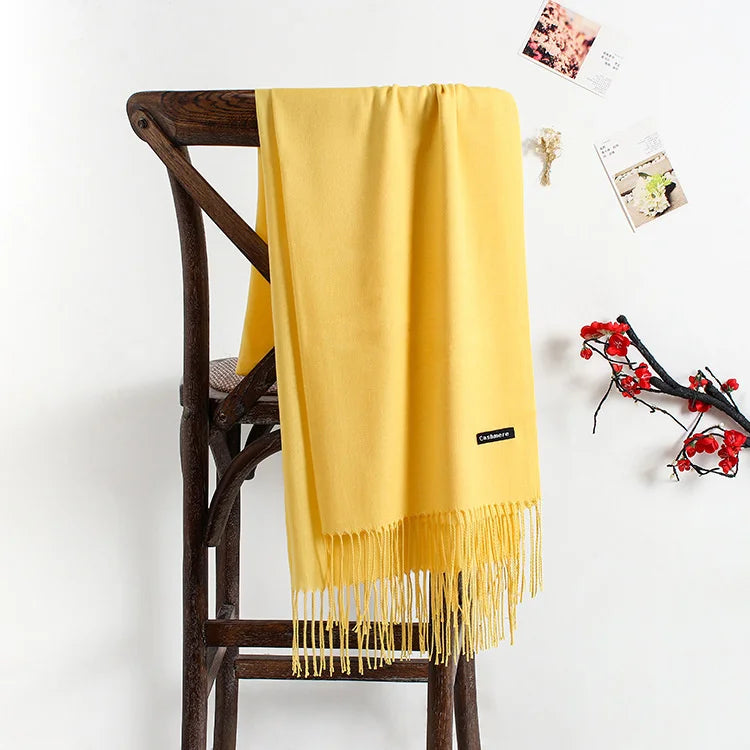 Eleganter Kashmir-Imitat Schal