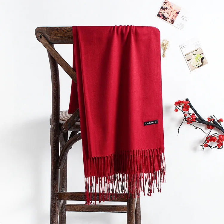 Eleganter Kashmir-Imitat Schal