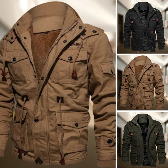 Hochwertige Jacke mit weichem Futter für Herren - Perfekt für den Alltag