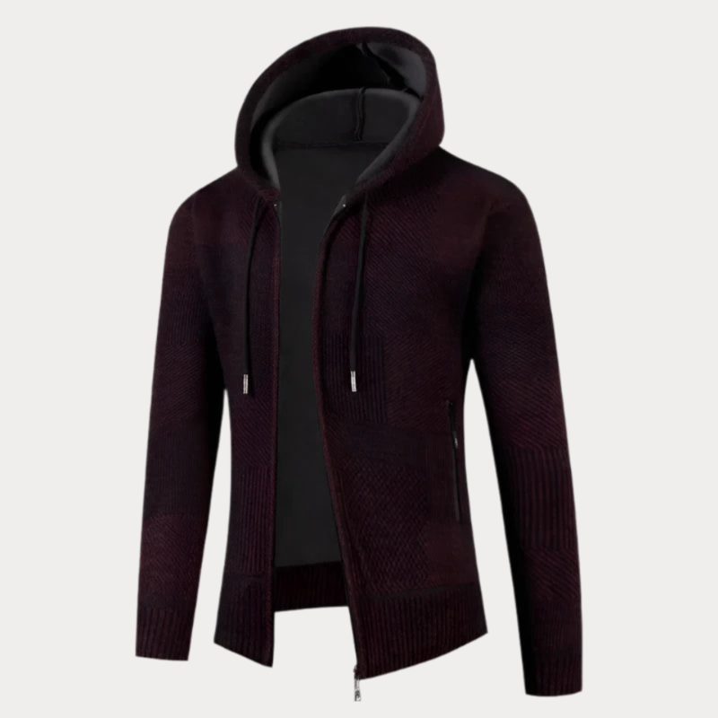 Lässige Kapuzenjacke für Herren