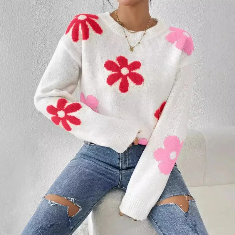 Joshi | Blütenpullover