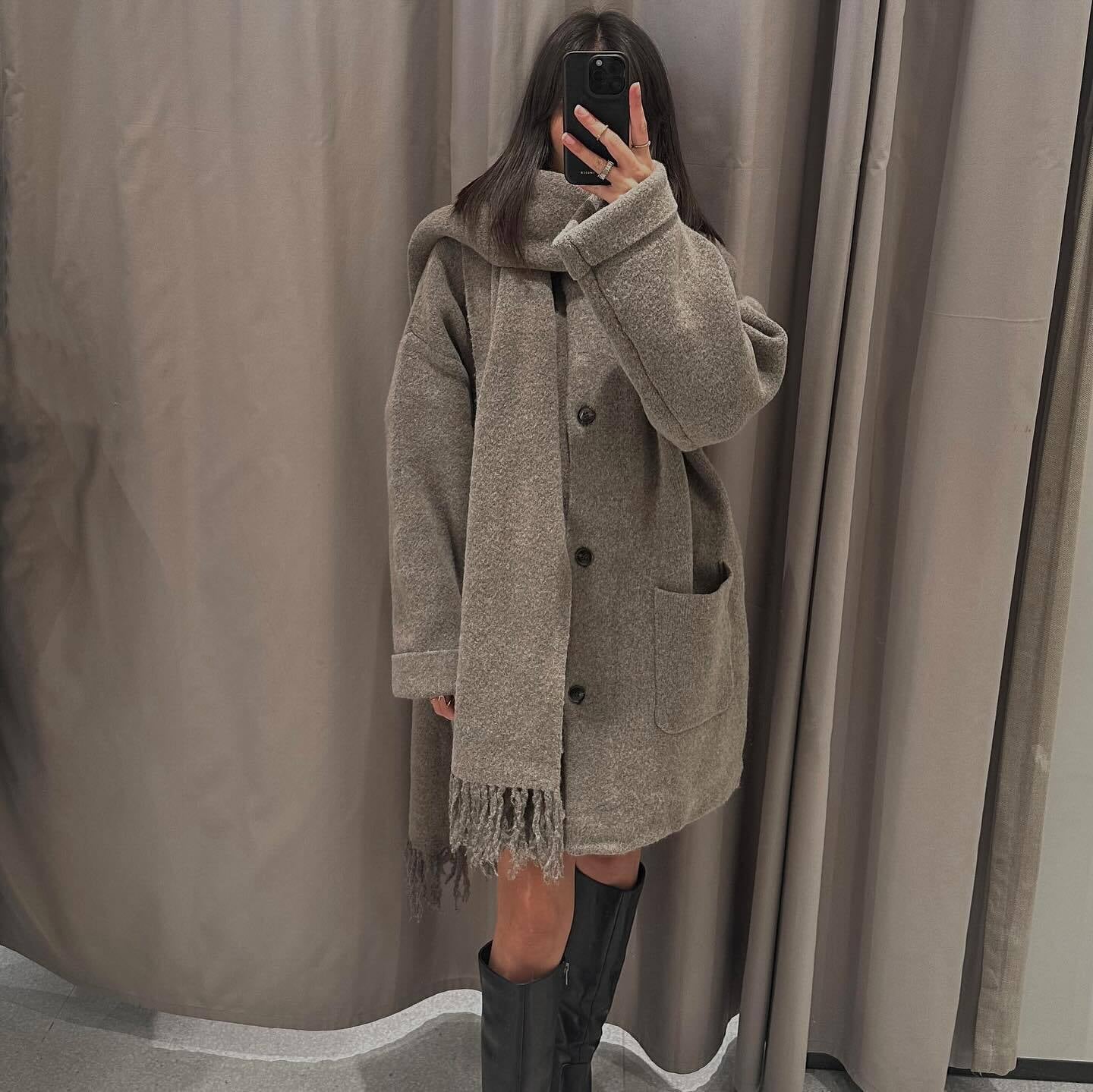 Anna | Strickjacke mit Schalkragen