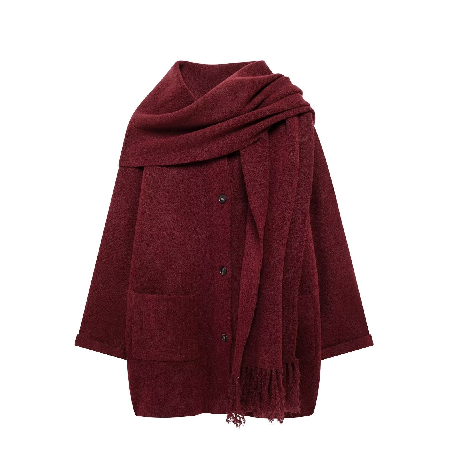Anna | Strickjacke mit Schalkragen