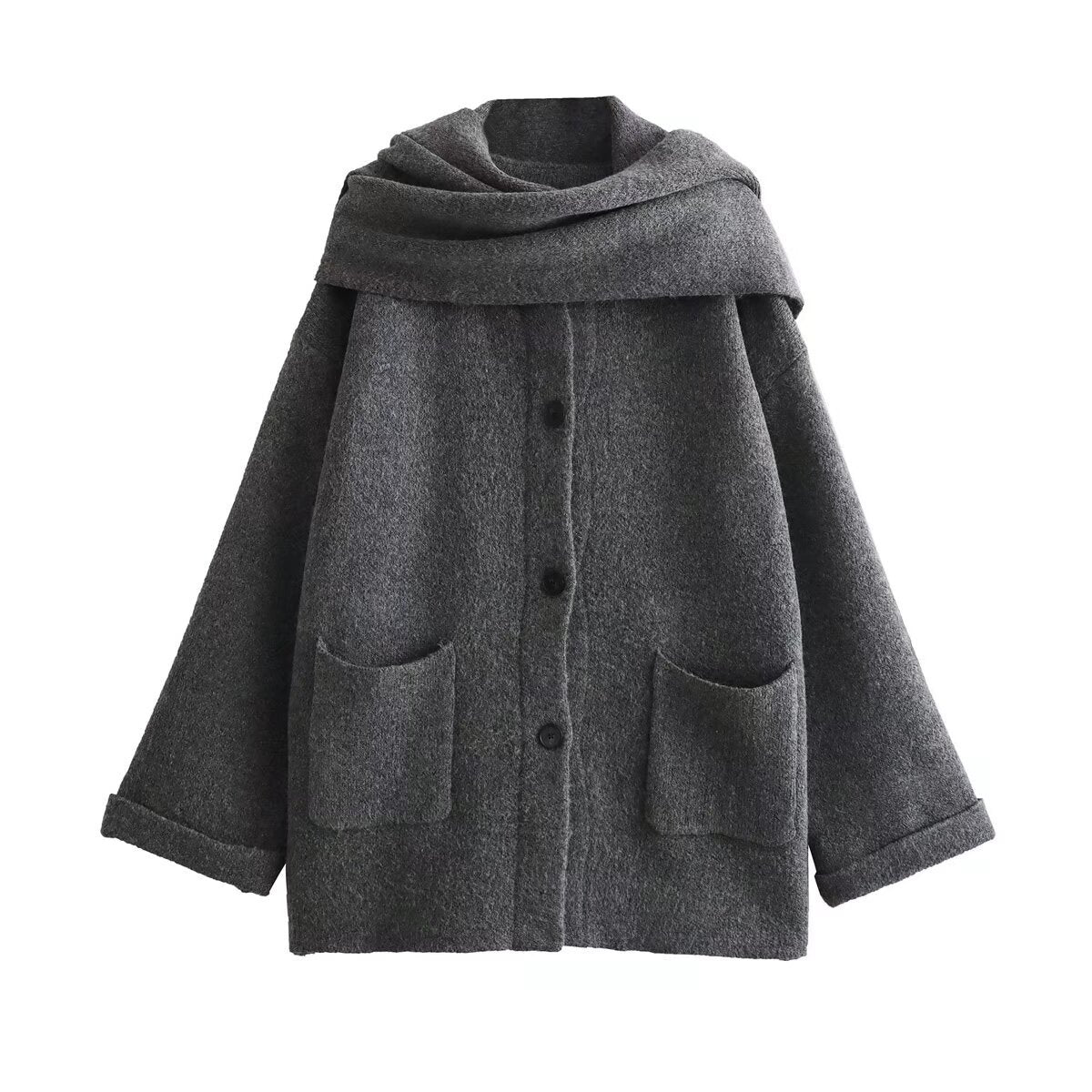 Anna | Strickjacke mit Schalkragen
