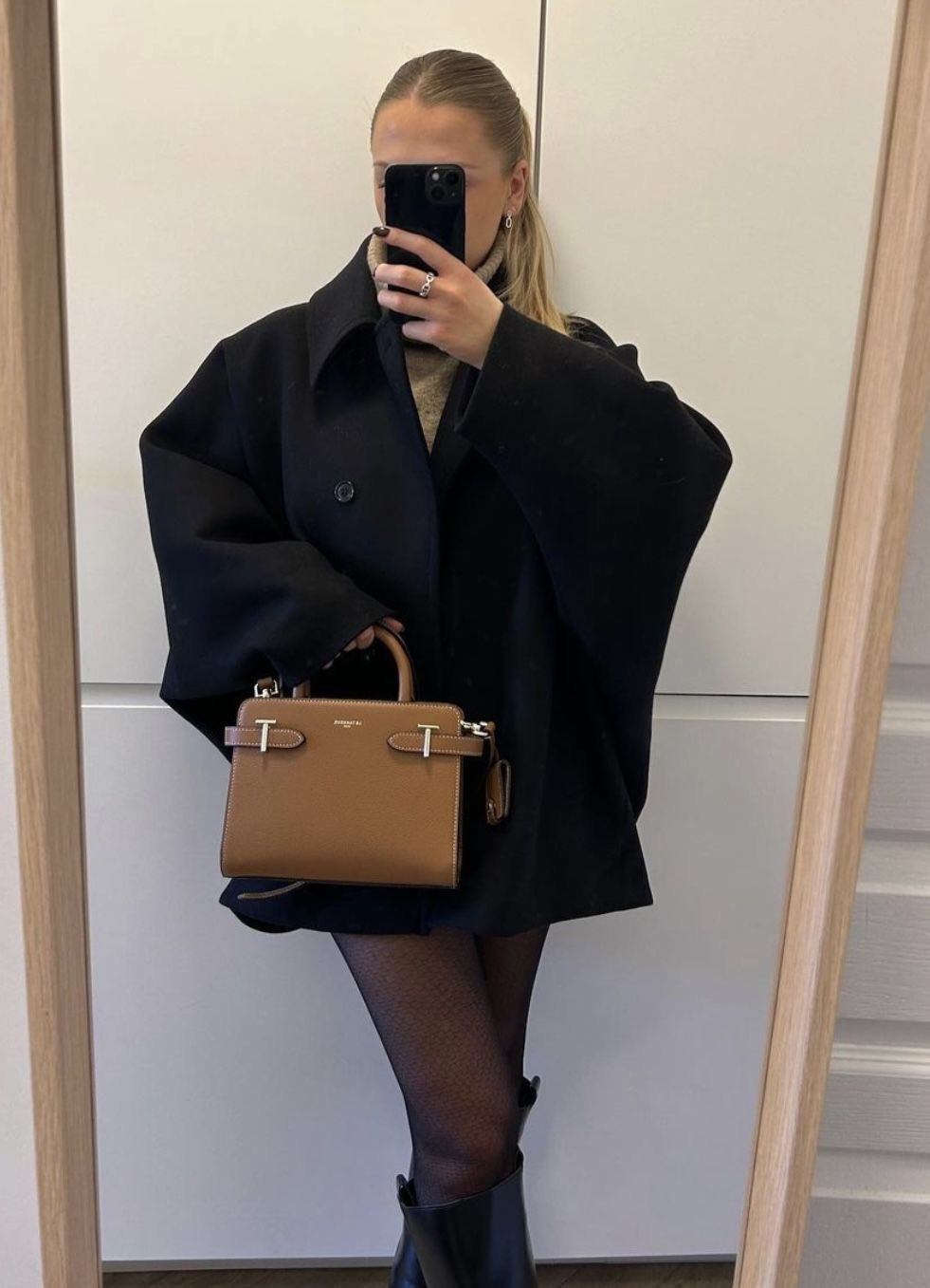 Bibi | Übergroßer Wollmantel für Damen