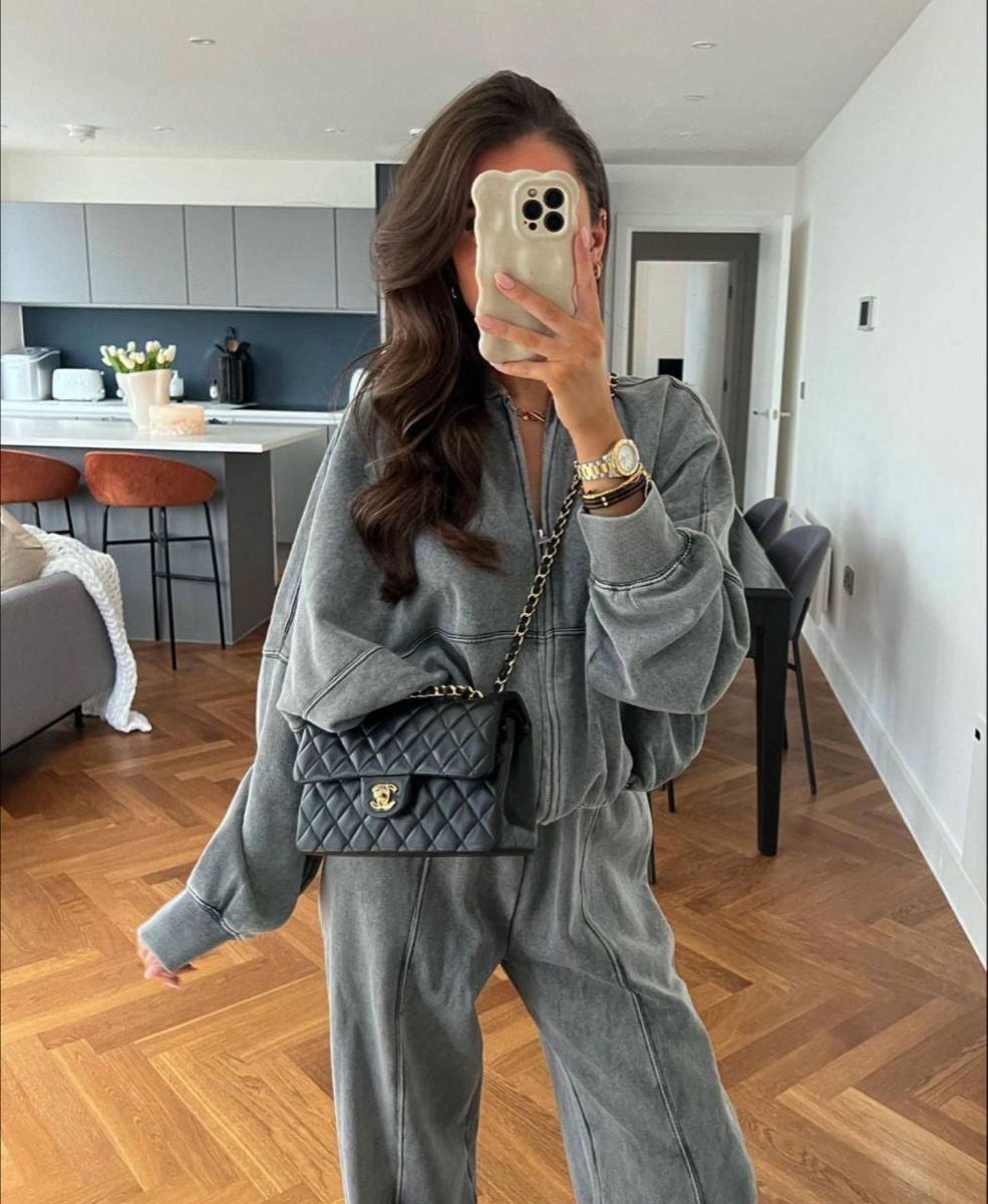 Landrada Comfy Set - Ultraweiche Jacke & Weite Hose