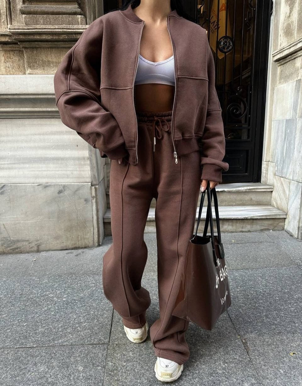 Landrada Comfy Set - Ultraweiche Jacke & Weite Hose