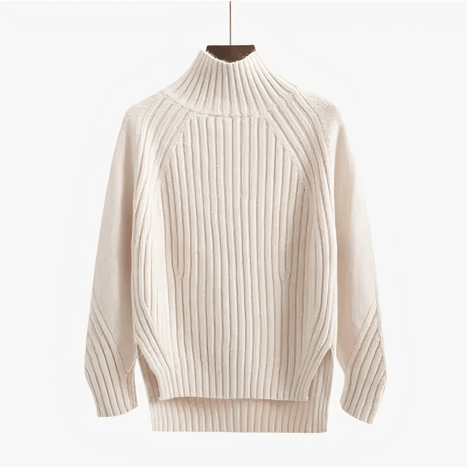 Elizabeth - Schicker und Stilvoller Herbst-Strickpullover mit Rundhalsausschnitt für Damen