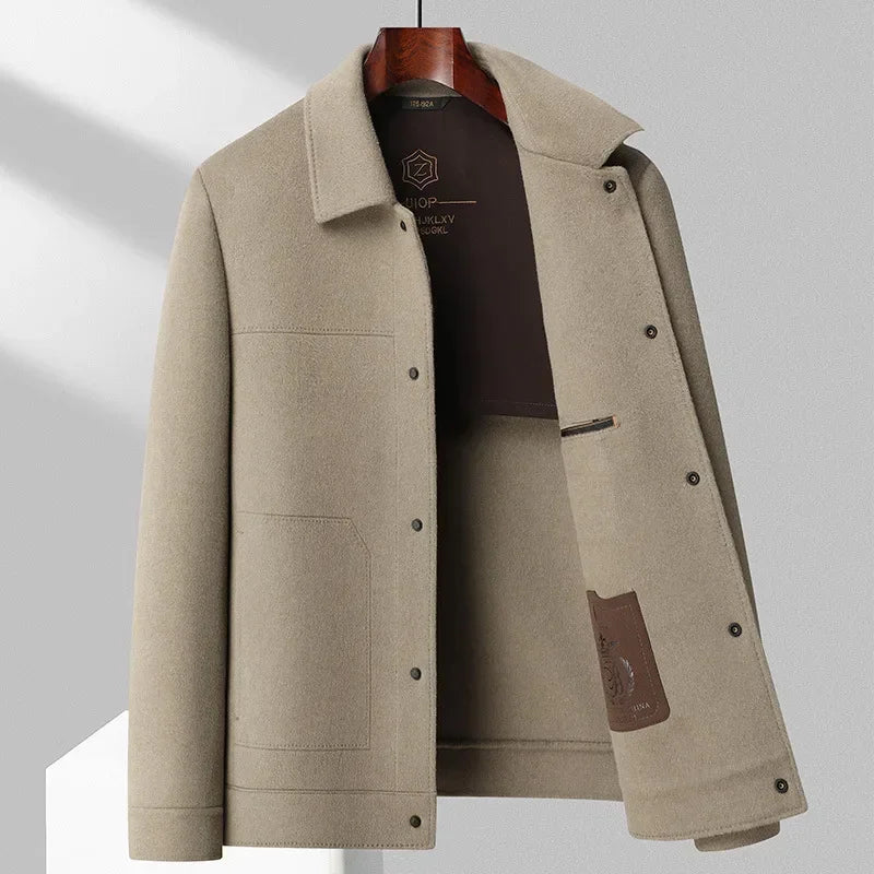 Klassische Herren Wolljacke - Elegant & Zeitlos