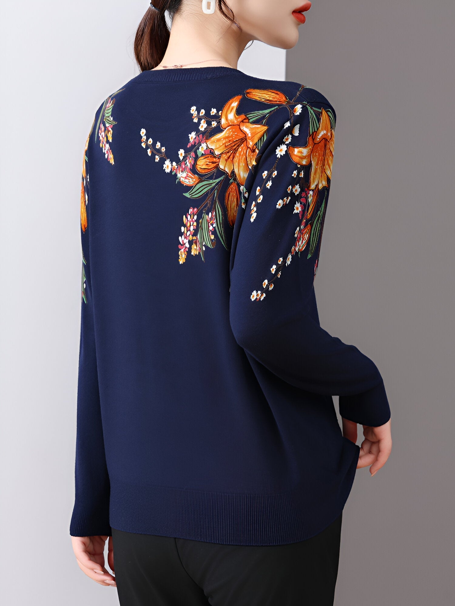 Giddeon | Stylischer Gedruckter Pullover