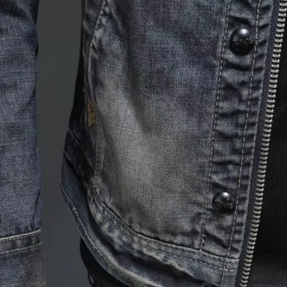 Nathan - trendige jeansjacke für herren