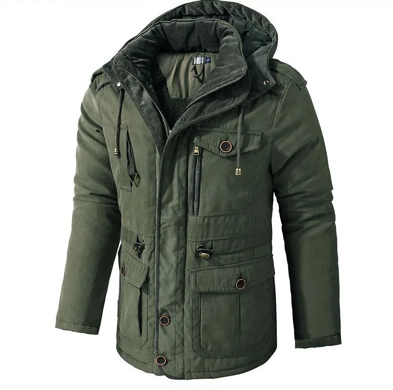Luke - Stilvolle und Warme Winter-Militärparka für Herren