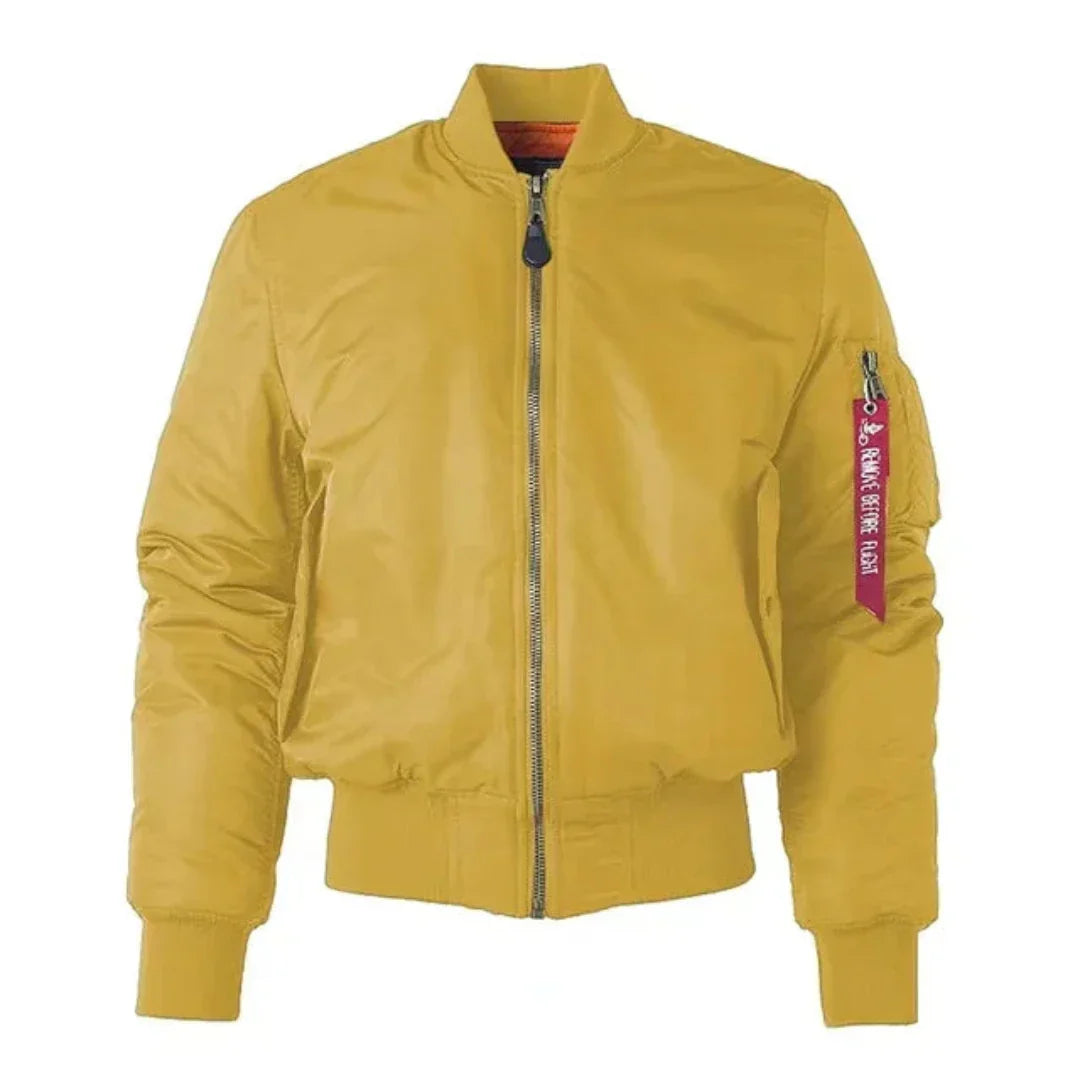 Vintage wasserdichte (Unisex) Bomberjacke