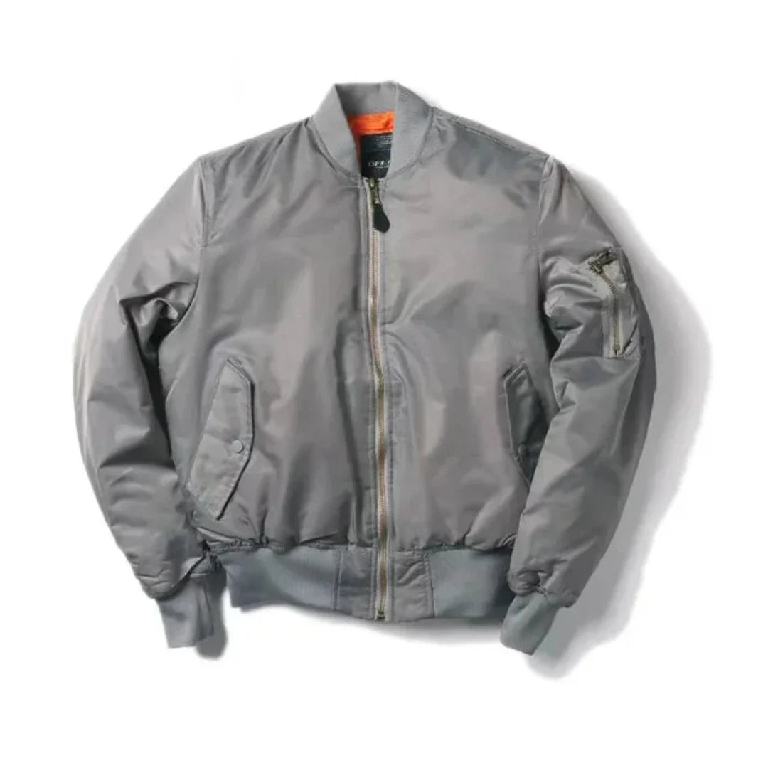 Vintage wasserdichte (Unisex) Bomberjacke