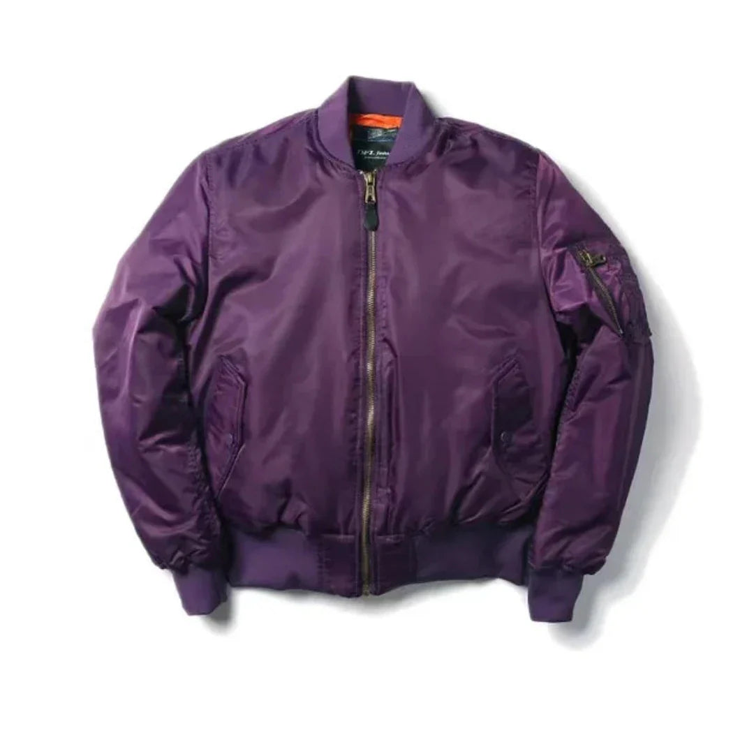 Vintage wasserdichte (Unisex) Bomberjacke