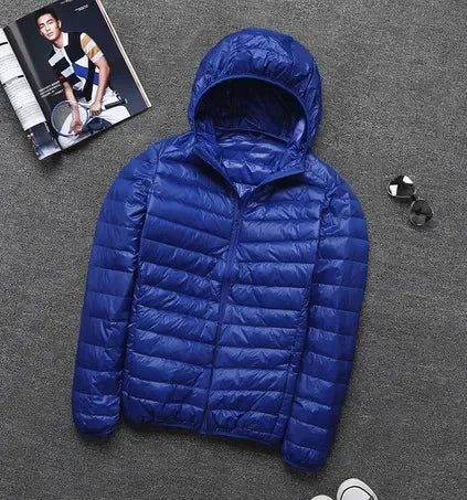 Remi - elegante, ultraleichte herrenjacke mit kapuze