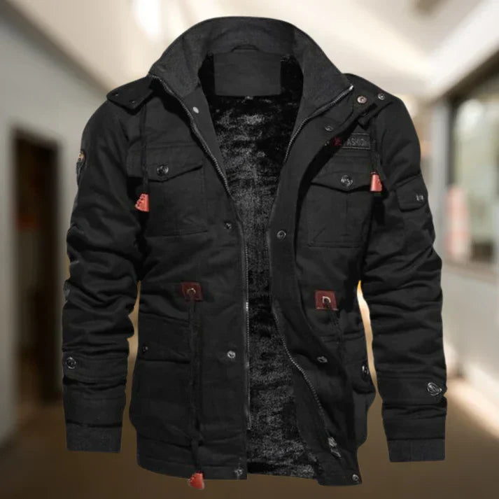 Hochwertige Jacke mit weichem Futter für Herren - Perfekt für den Alltag