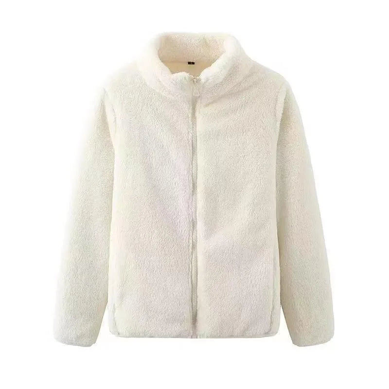 Weiche Damen Fleecejacke