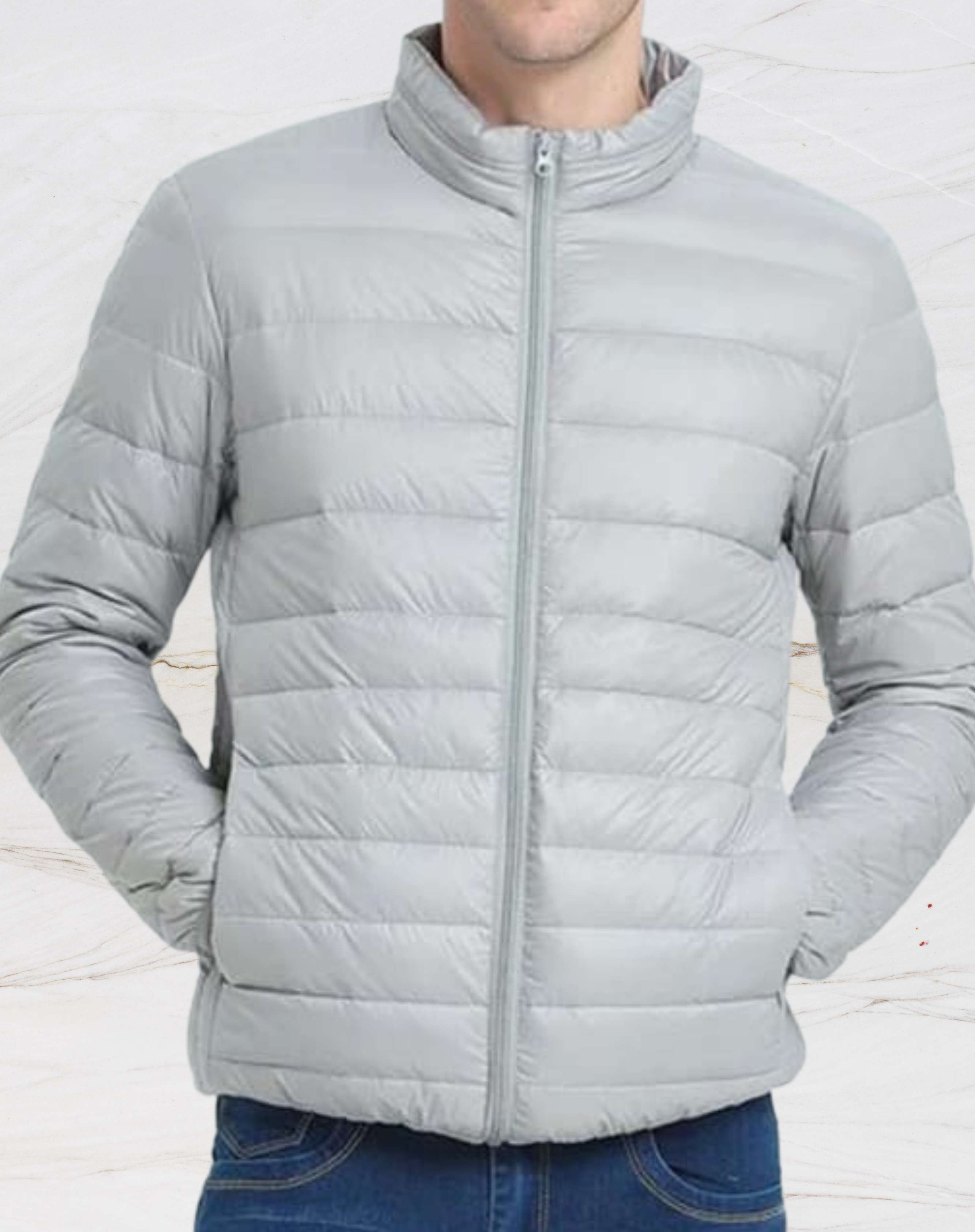 Chris - Lässige Baumwolljacke mit Taschen und Knopf