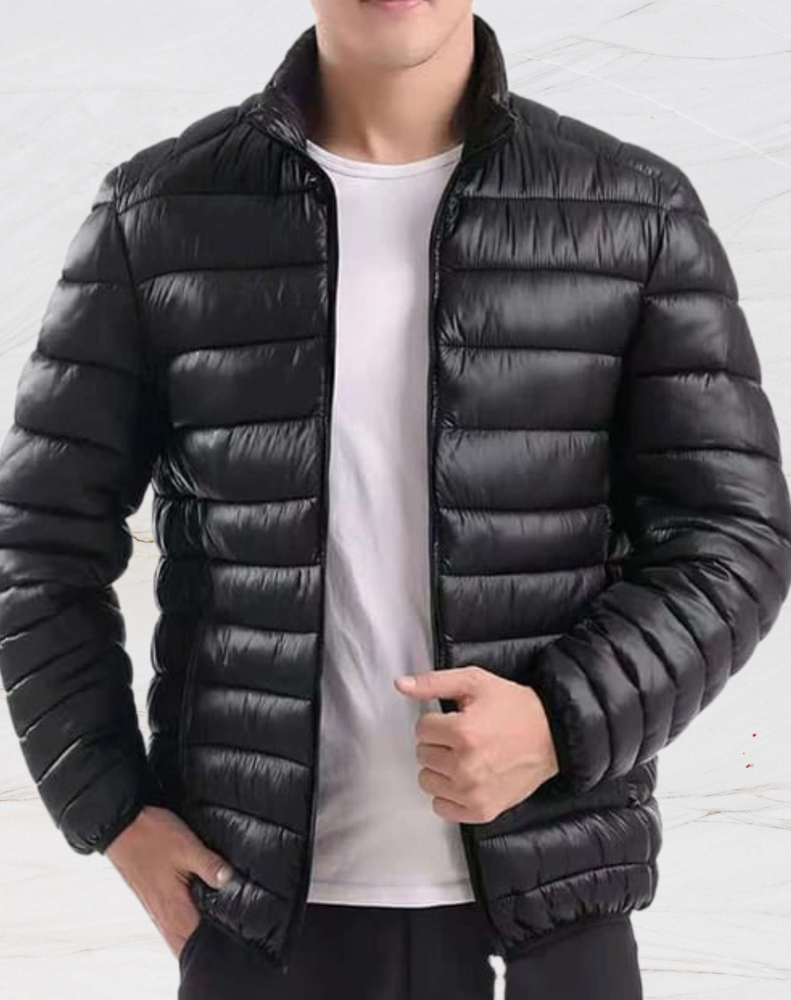 Chris - Lässige Baumwolljacke mit Taschen und Knopf