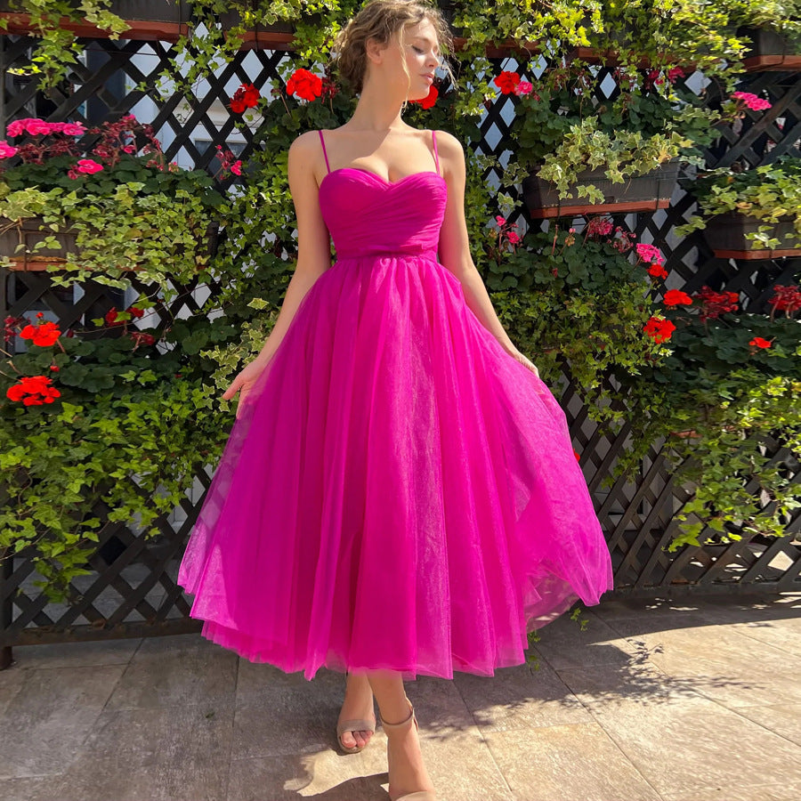 Kleid mit geknoteten Trägern für Damen