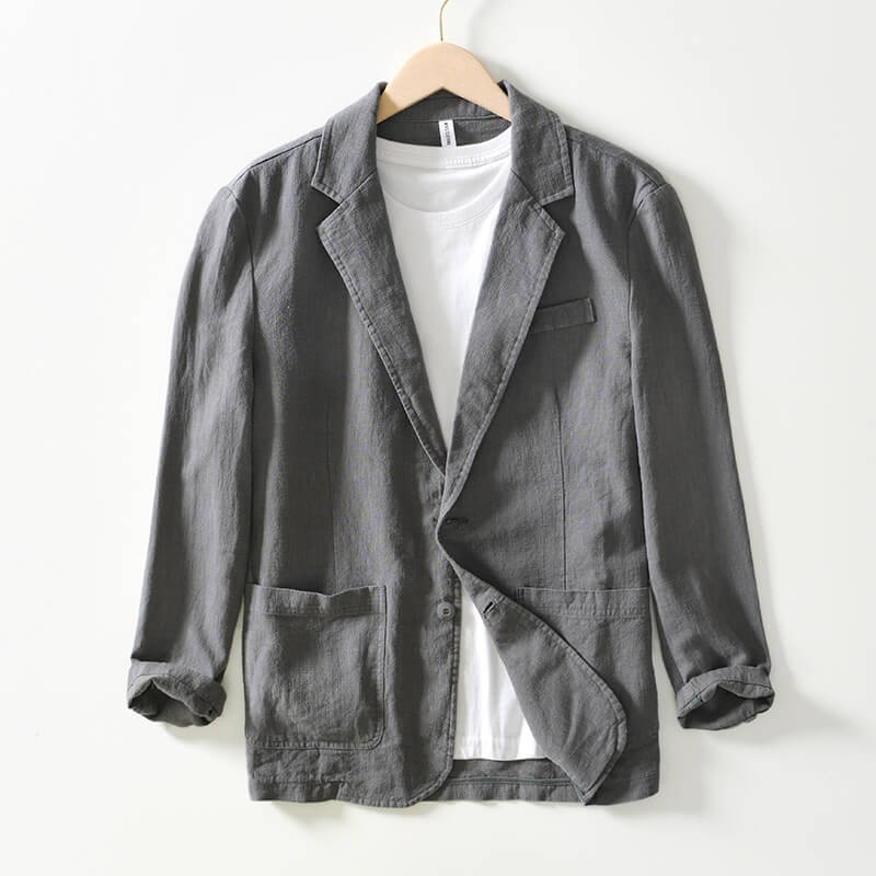 Trendiger strukturierter Blazer für Männer