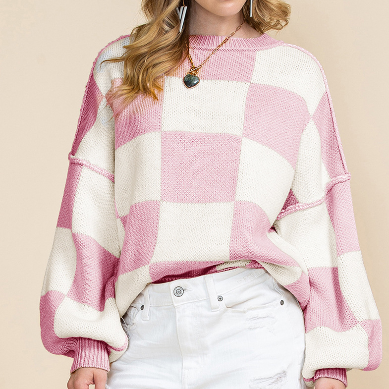 Lara - Eleganter Herbst Bequemer Dicker Strickpullover für Damen