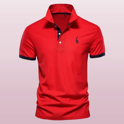 Herren Poloshirt 100% Baumwolle - Klassisches Design, Taillierte Passform, Vielseitig Kombinierbar