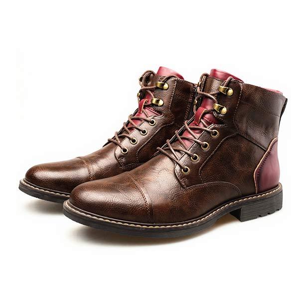 Givan - Herren Vintage Lederstiefel