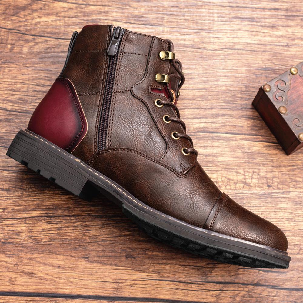 Givan - Herren Vintage Lederstiefel