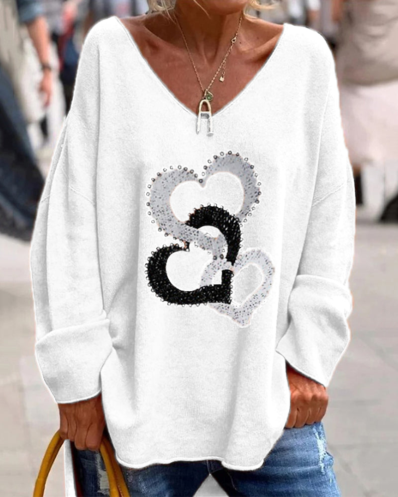 Margaret - Schicker Herbst Modischer Pullover für Damen