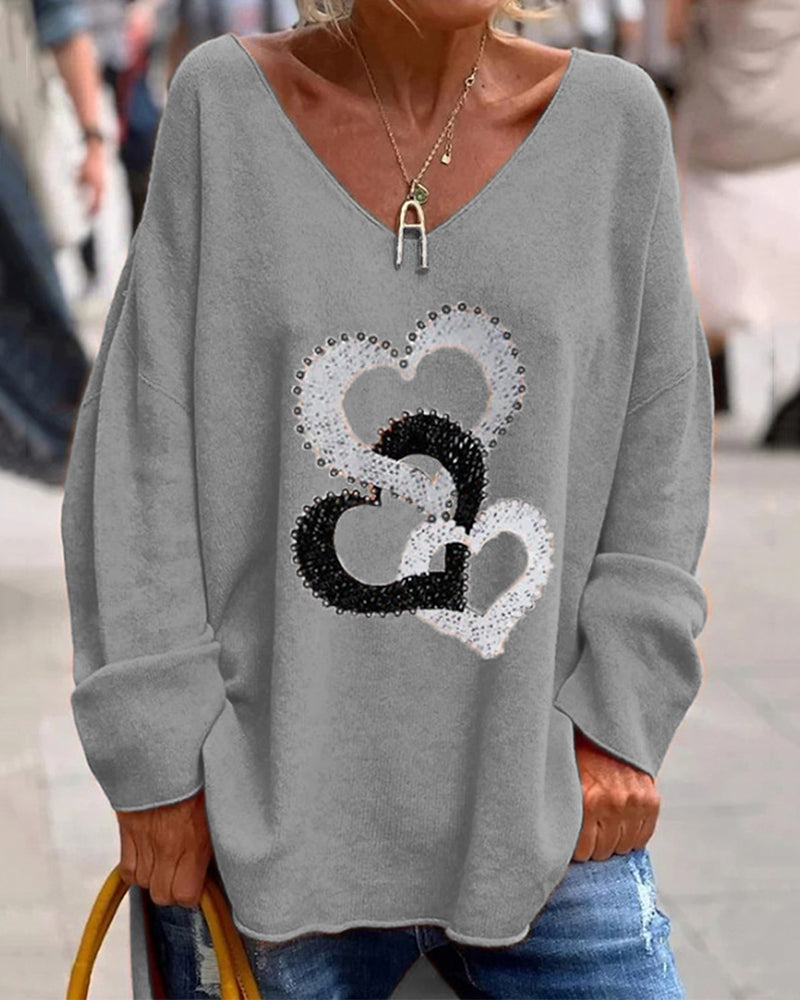 Margaret - Schicker Herbst Modischer Pullover für Damen