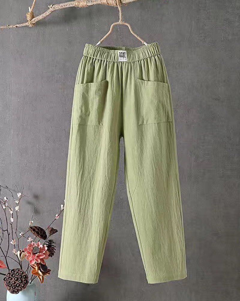 Weite luftige Damenhose