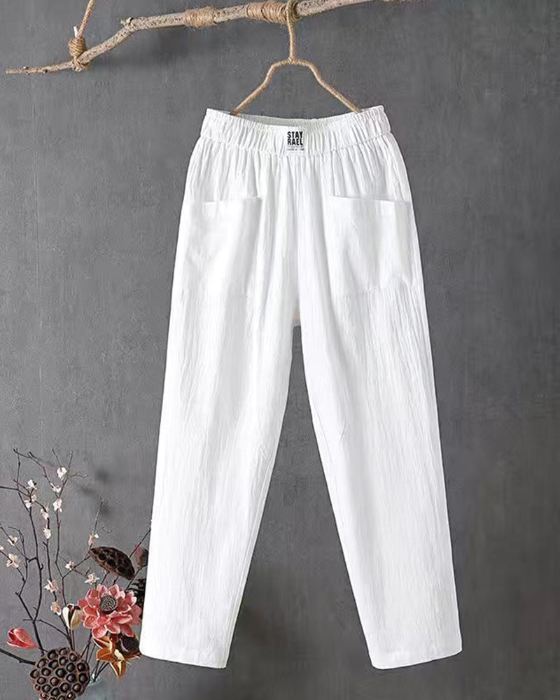 Weite luftige Damenhose
