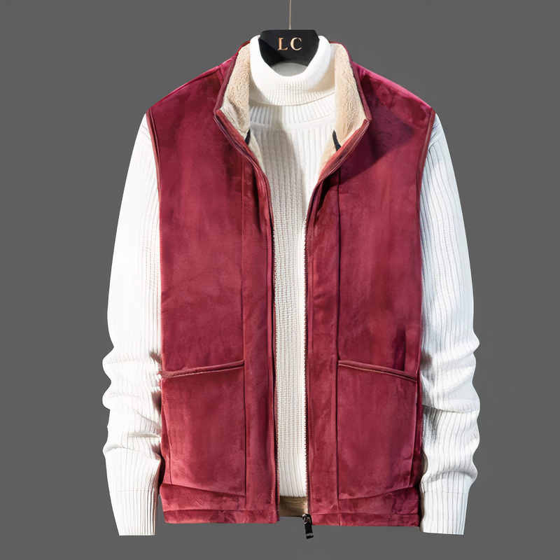Senja - Herren Fleece Strickjacke