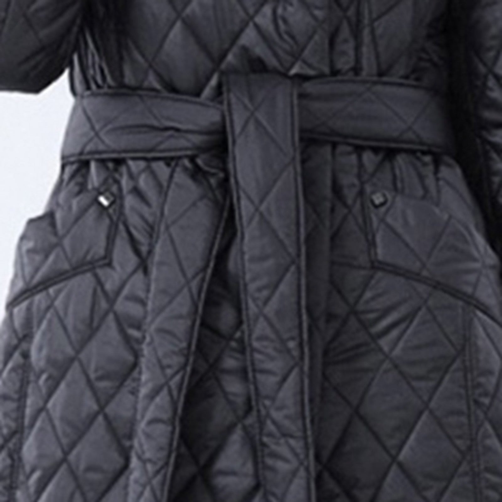 Sia | Frauen Lange Baumwolle Daunenmäntel Winter Mode Jacke