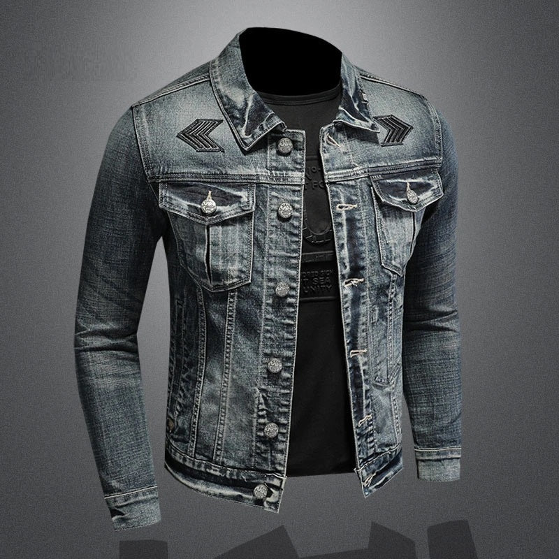 Santino - Stilvolle und Bequeme Jeansjacke für Herren