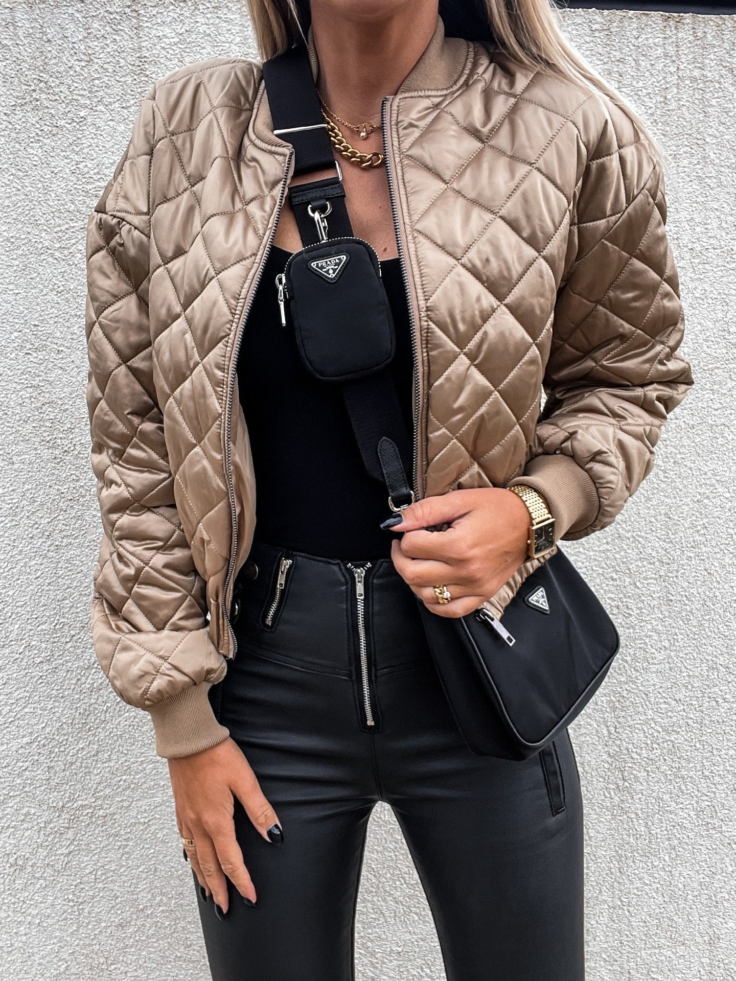 Ira - Schicke und Stilvolle Gewattete Herbstjacke für Damen