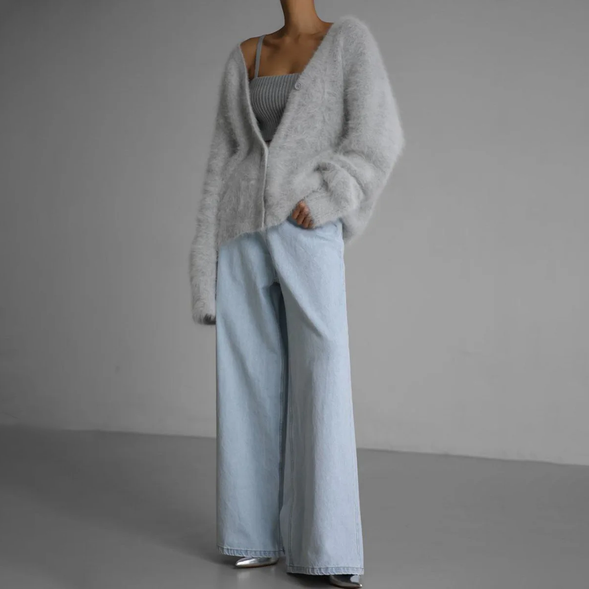 Rose | Bequemes Oversized Kaschmir-Pullover