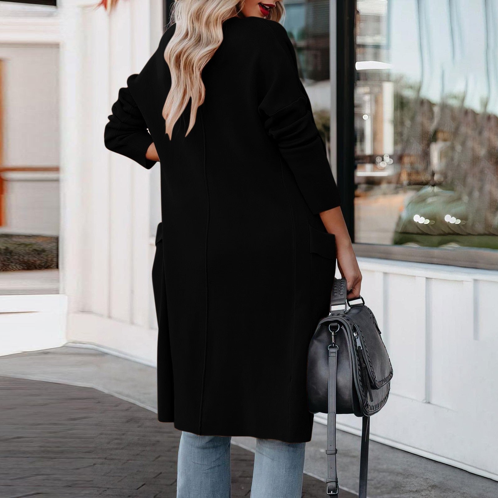 Kathrine - Lange Strickjacke