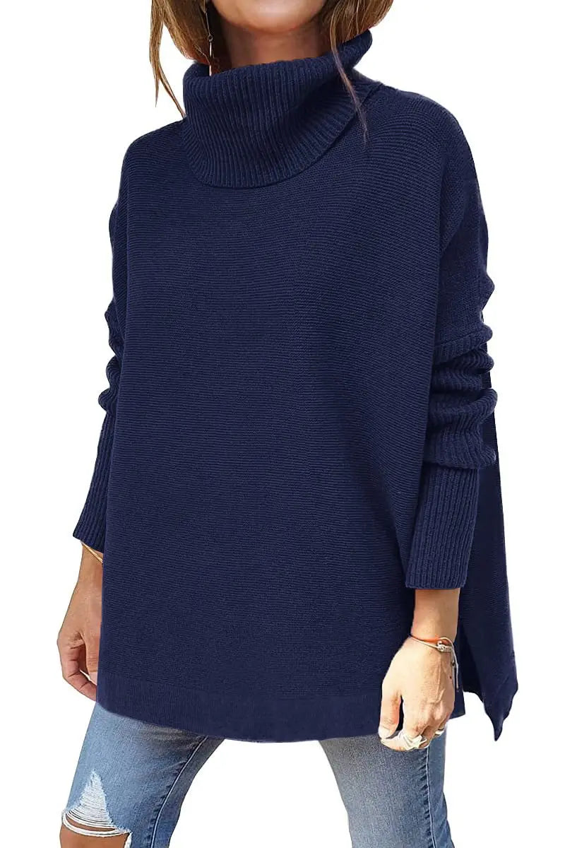 Bea™ - hochkragen Strickpullover