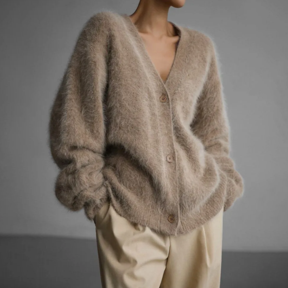 Rose | Bequemes Oversized Kaschmir-Pullover
