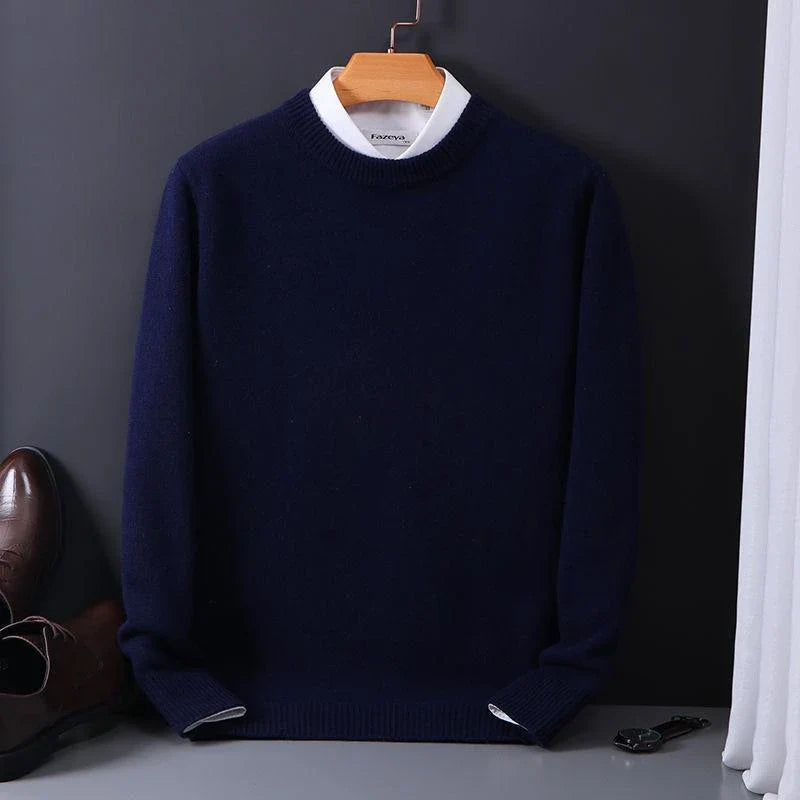 Klaus | Stilvoller Kaschmir-Herrenpullover