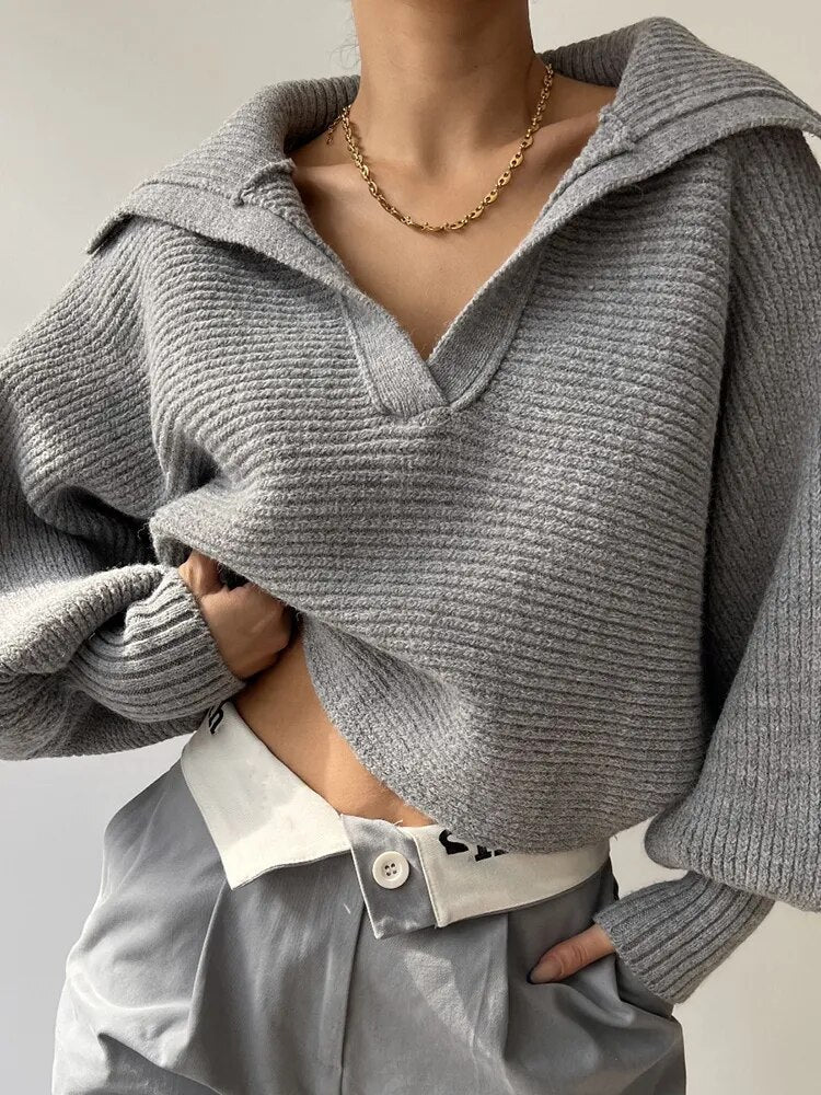 Helga | Klobiger Strickpullover Pullover Pullover