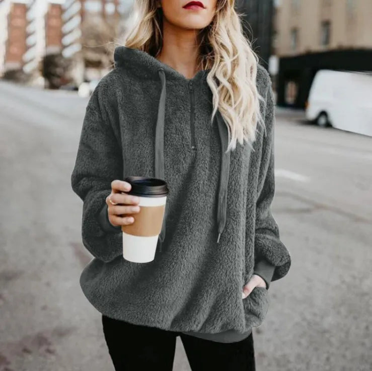 Lana - Stilvoller und Lässiger Winter Weicher Hoodie für Damen